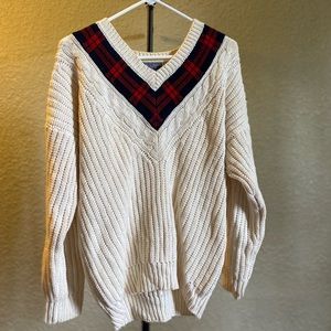 Cream Knitted Sweater